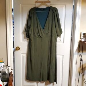 Igigi faux wrap dress size 26/28